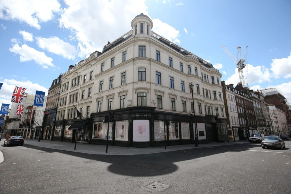 The Victoria’s Secret store on New Bond Street, London